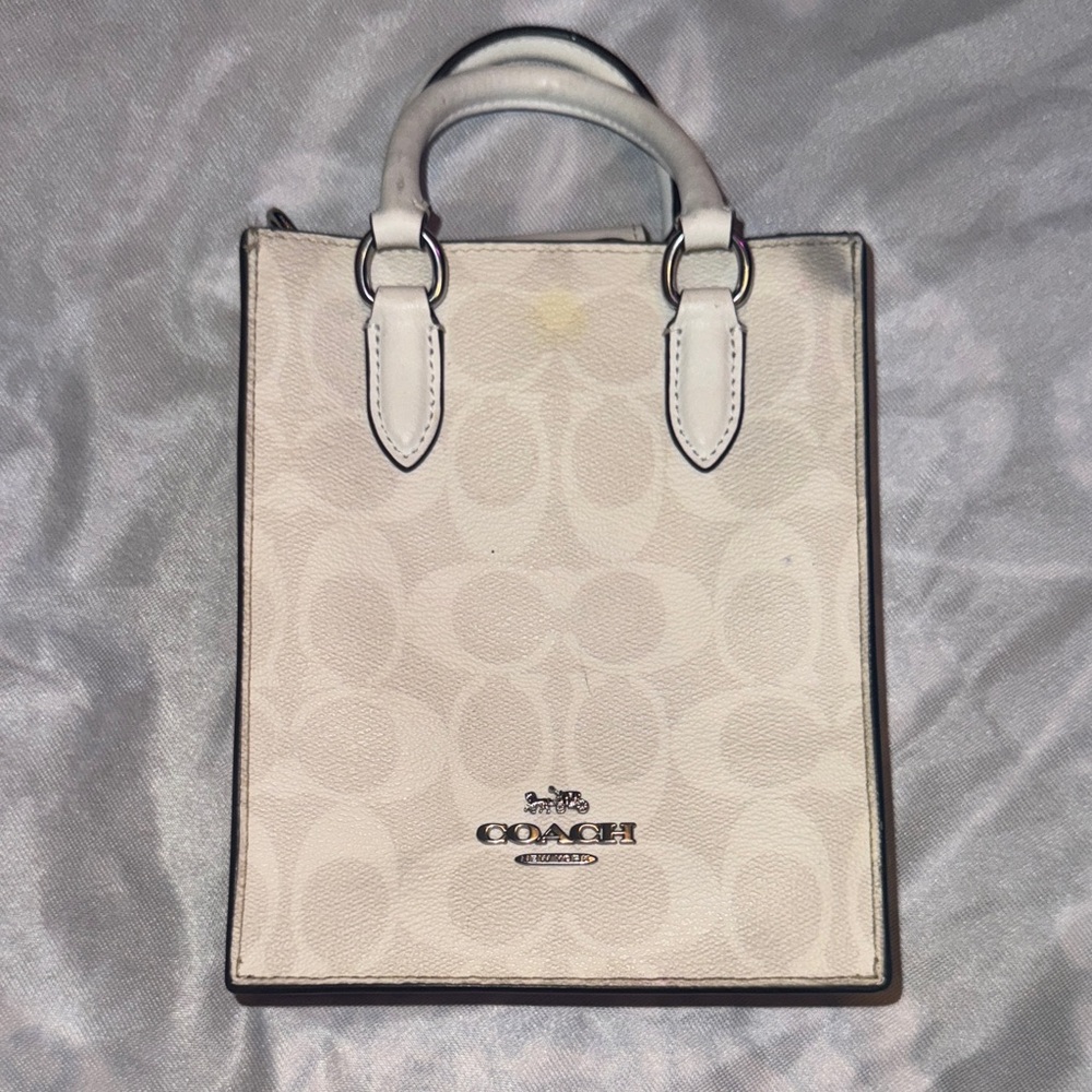 Coach Cream Mini Bag